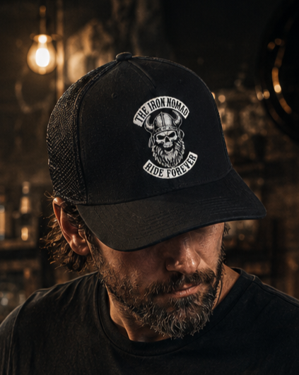 The Iron Nomad Trucker Cap Rider