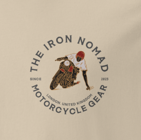 The Iron Nomad Rider Gold 2 Tee