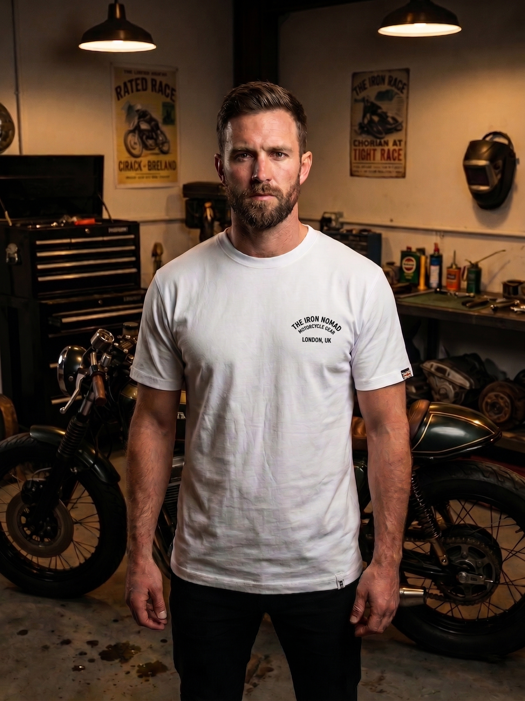 The Iron Nomad Loopwheel EMB T-shirt