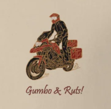 The Iron Nomad Adventure Gold G&R Tee