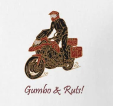 The Iron Nomad Adventure Gold G&R Tee