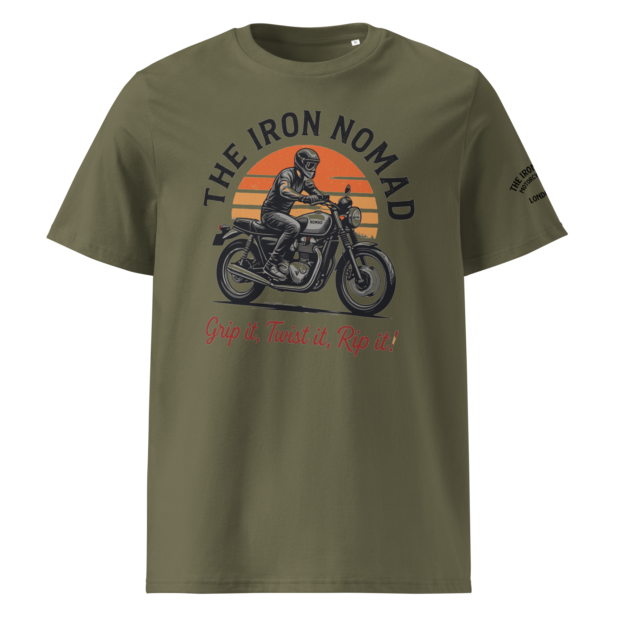 The Iron Nomad Cafe GTR Tee